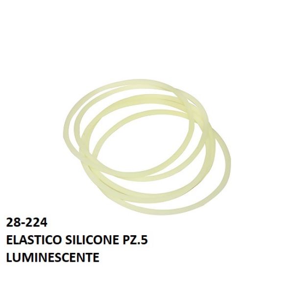 Immagine di ELASTICO SILICONE LUMINESCENTE CS28-224