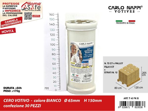 Immagine di LUMINO BIANCO T40 PKB 6X15