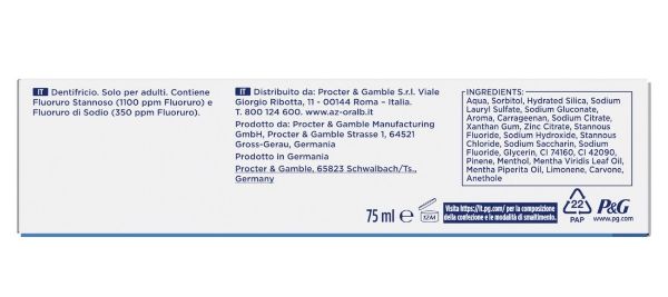 Picture of ORAL B DENTIFR PRO EXPERT FRESCO INTENSO 75 ML