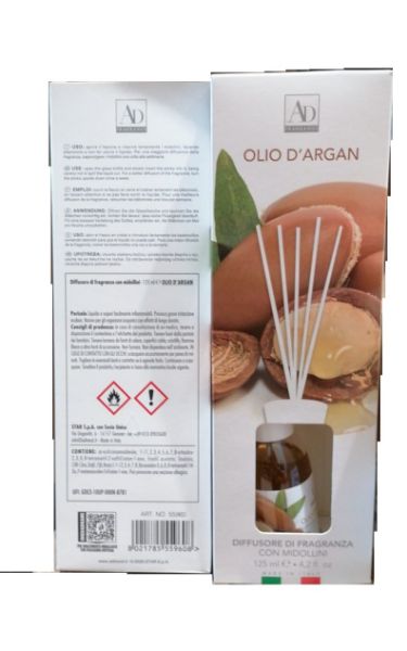 	diffusore olio d'argan