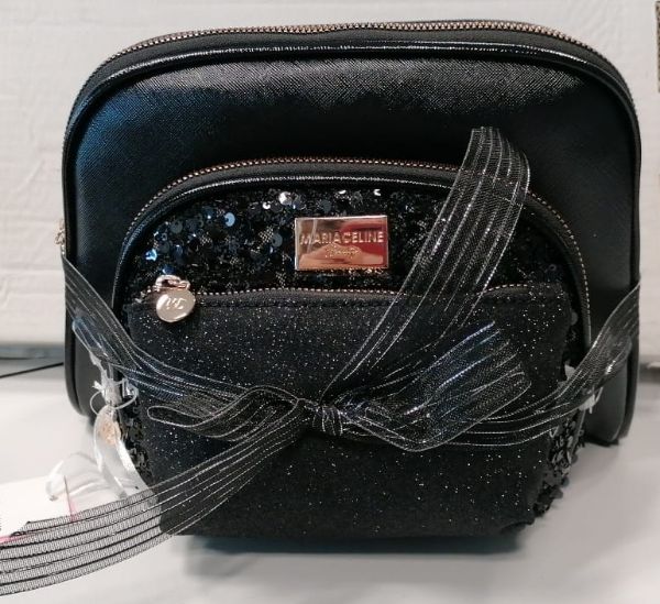 TRIS POCHETTE BLACK
