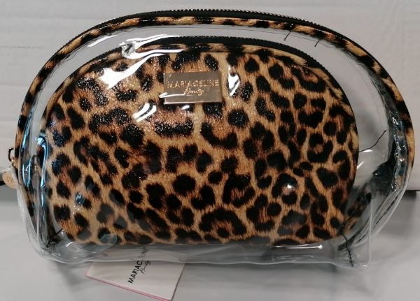 SET 2 POUCH LEOPARD 